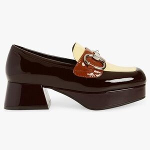 JEFFREY CAMPBELL Student Platform Loafer Size 8.5 US